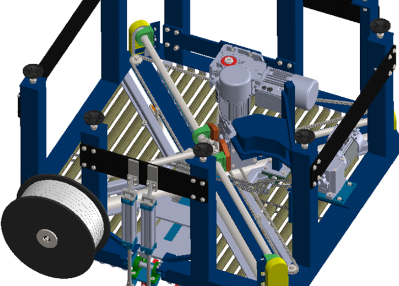 A1022. Automatic Strapping Machine