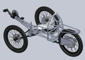 A1035. Reverse Trike Bicycle
