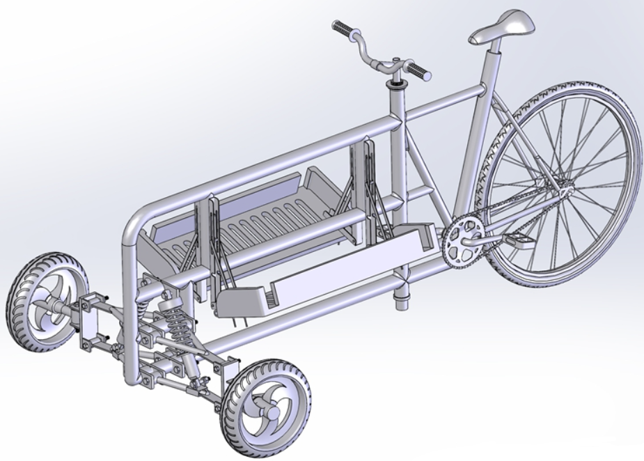 A1053. Trike Bicycle