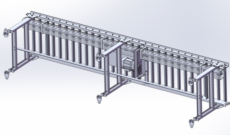 A1057. Roller Conveyor