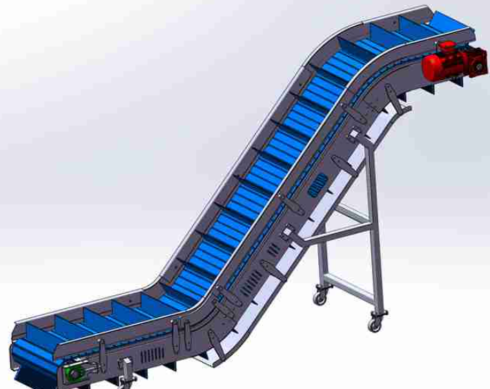 A1072. Z-type Mesh Belt Chain Conveyor