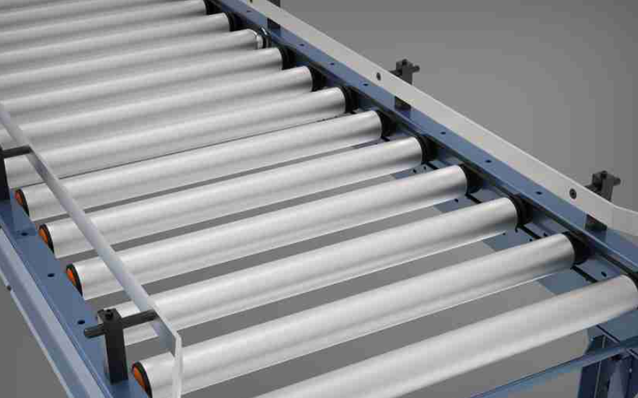 A1076. Poly-V Belt Roller Conveyor