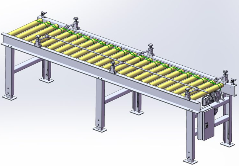 A1081. O-belt Roller Conveyor