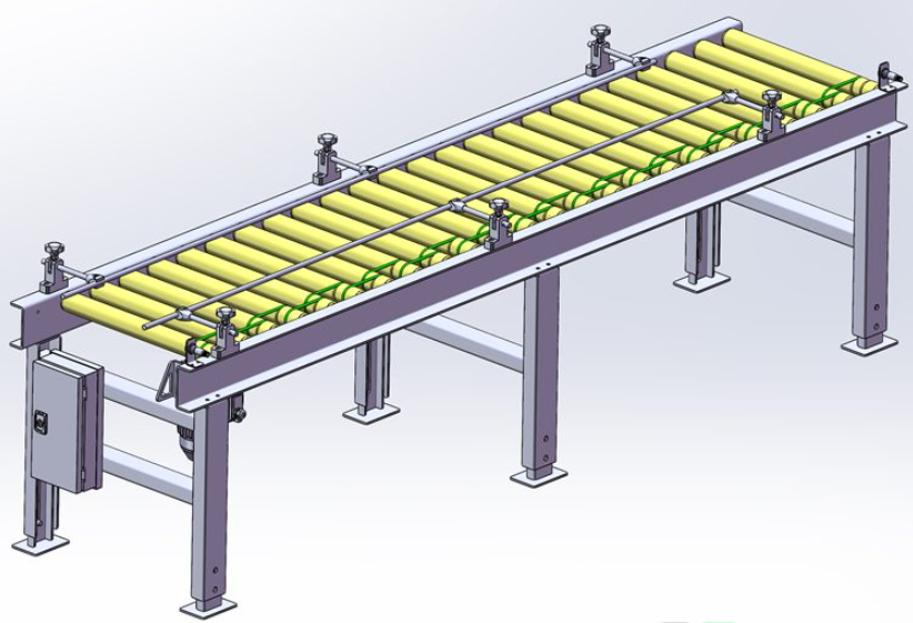 A1081. O-belt Roller Conveyor