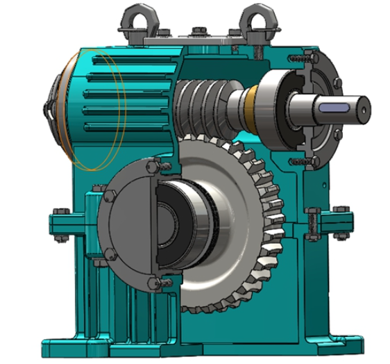 A1085. Worm Reducer