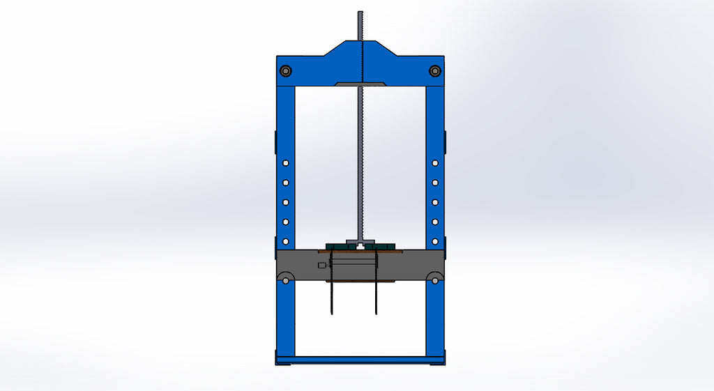 N314052-Shoe Sole Cutting Machine with Conveyor 3D Model (Solidworks)