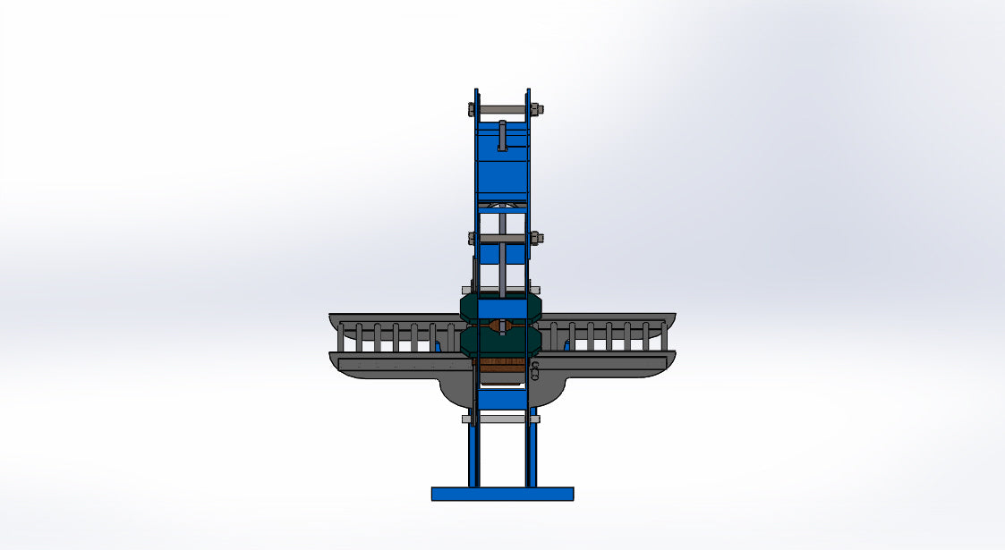 N314052-Shoe Sole Cutting Machine with Conveyor 3D Model (Solidworks)