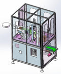 N305058 - Complete Original 3D Drawings of Steel Belt Screw Visual Inspection Machine