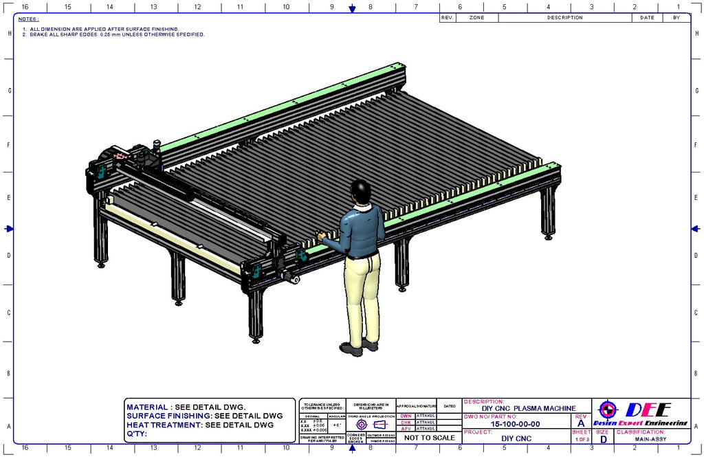 N314008-DIY CNC Plasma Cutting Machine 3D Drawing (STEP)