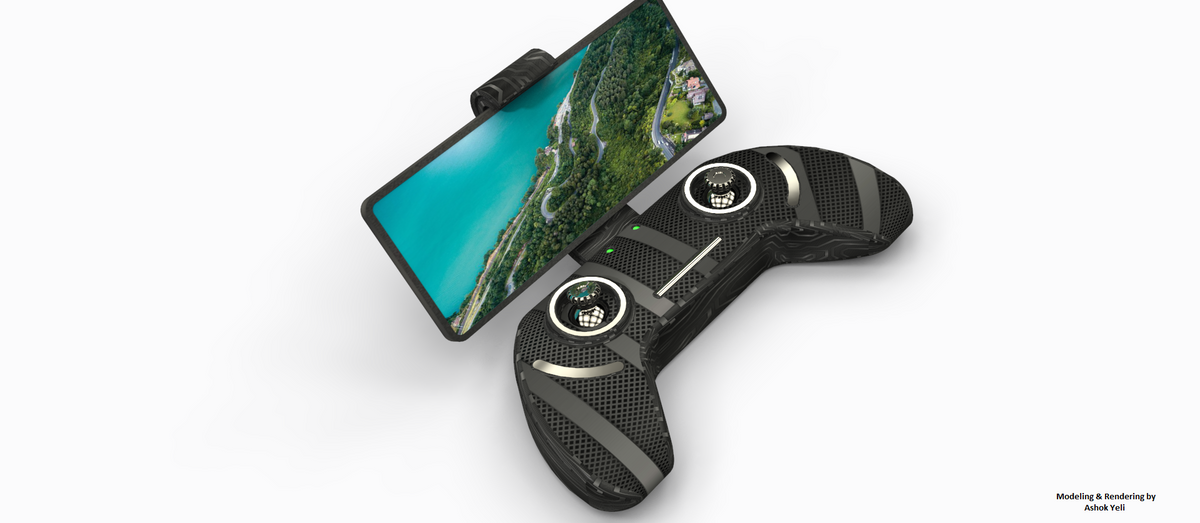N348003 - Falcon Cam Quadcopter Aerial UAV Styling 3D Drawings, STP Format