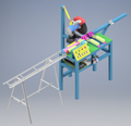 N314007-Cutting Machine 3D Drawing (STP Format)