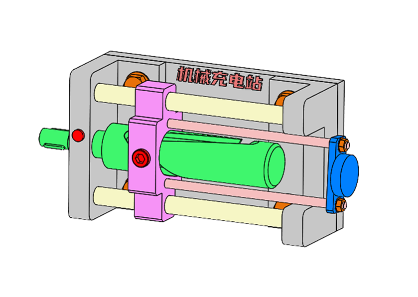 D0074 Linear Reciprocating + Quick Return Mechanism