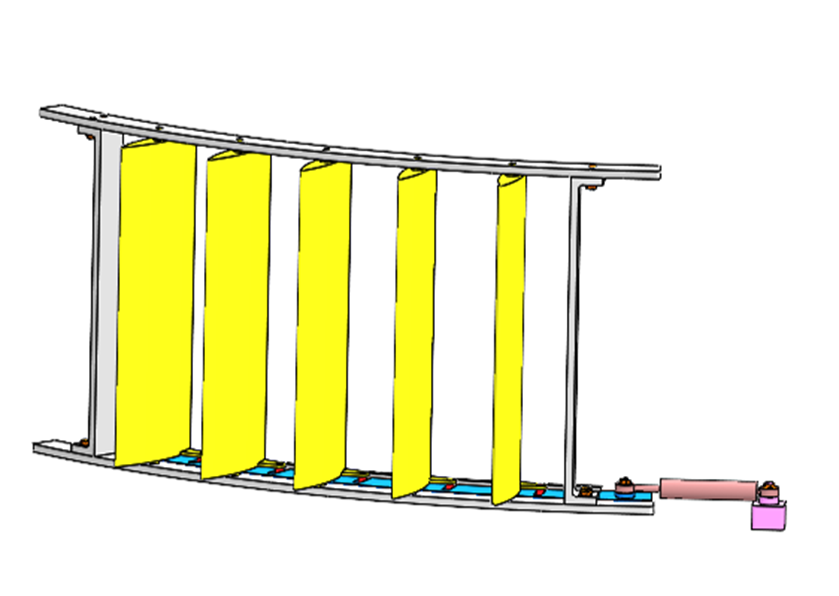 D0103 Curved Linkage Door Mechanism