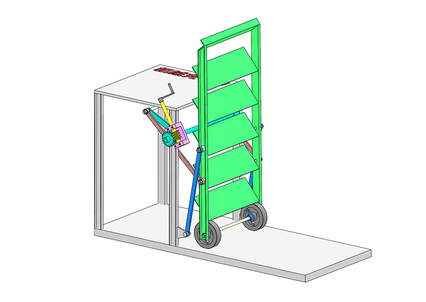D0137 Folding Ladder Mechanism