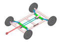 D0289 Cart Linkage Steering Mechanism