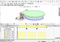 D0300 Double-Layer Flip Cover Mechanism
