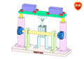 D0305 Gear-Rack Synchronous Lifting Mechanism