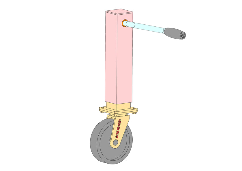 D0334 Support Leg Lifting Mechanism
