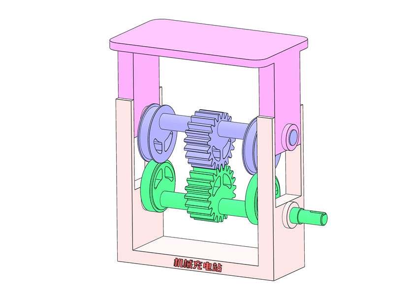 D0346 Eccentric Gear Lifting Mechanism