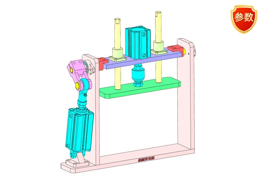 D0360 Pneumatic Flipping Pickup Mechanism