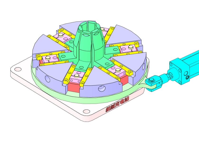D0369 Internal Expansion Mechanism Animation