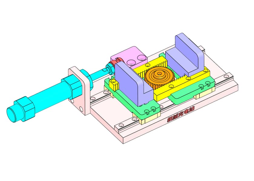 D0372 Centering Clamping Mechanism