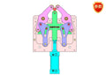 D0373 Self-Centering Steady Rest Mechanism