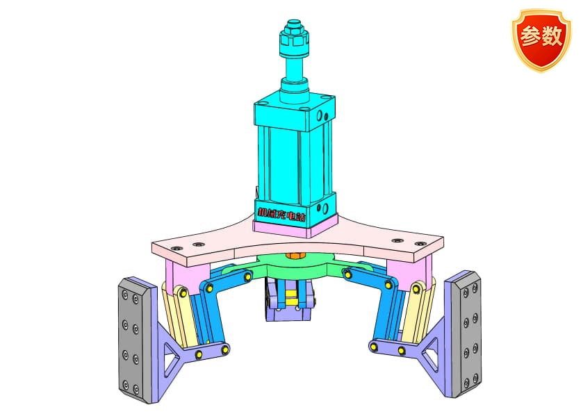 D0399-3-Jaw Internal Expansion Mechanism