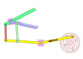 D0400 Cam Scissor Mechanism