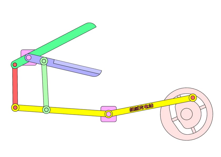D0400 Cam Scissor Mechanism