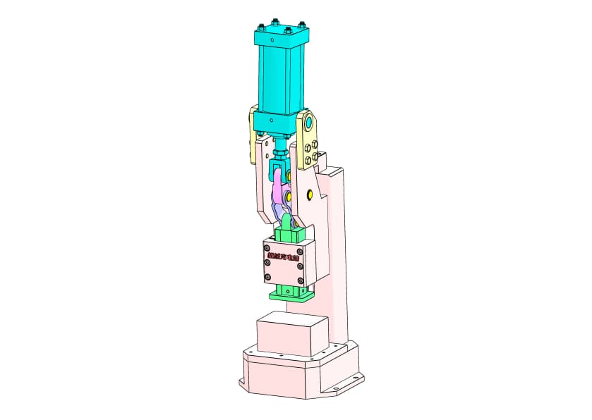 D0413 Self-Locking Press-Down Mechanism