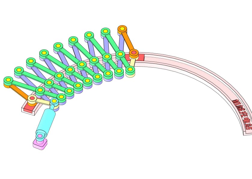 D0421 Arc Pitch Changing Mechanism