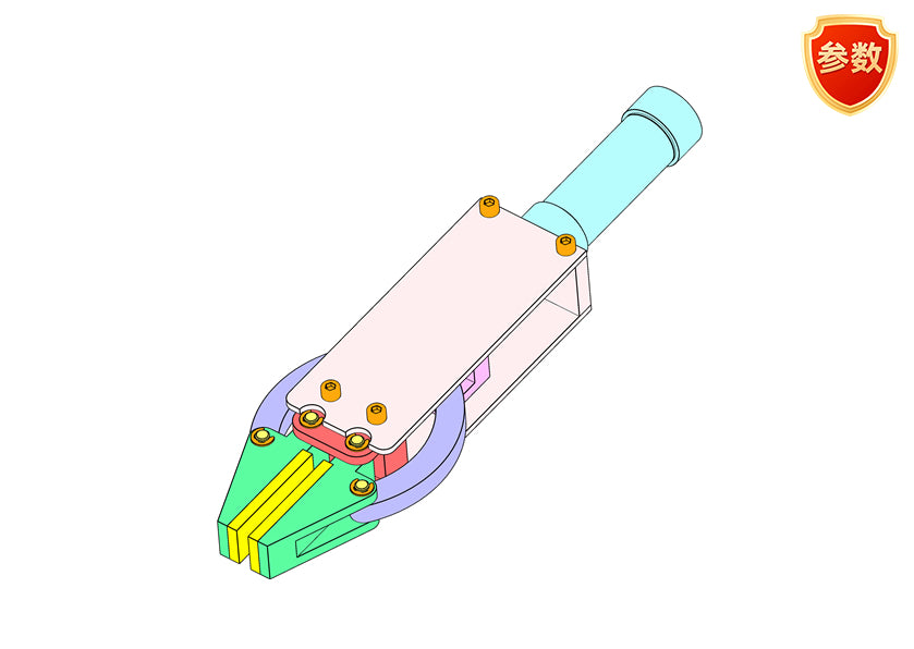 D0437 Pneumatic Gripper Mechanism