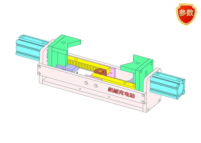 D0443 Pneumatic Parallel Clamping Mechanism