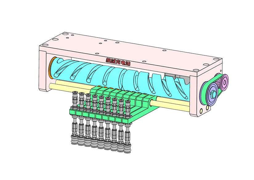D0456 Pitch Adjusting Mechanism Principle Animation