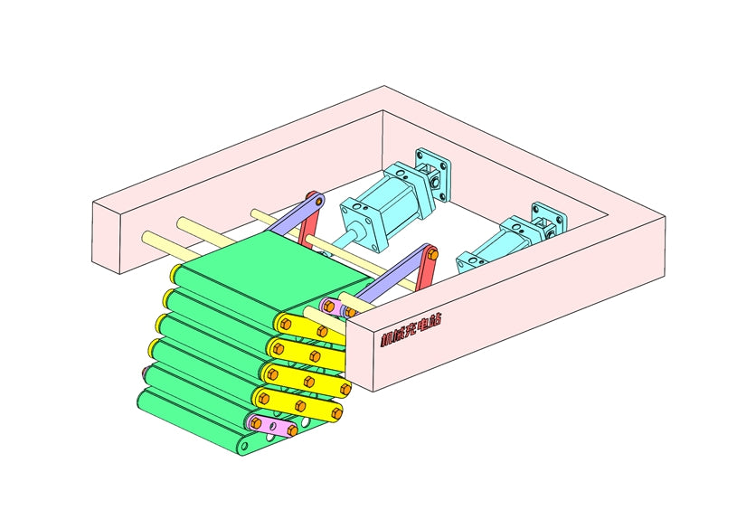 D0499-Telescopic Ladder Mechanism