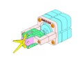 D0536-Pneumatic Scissors Mechanism