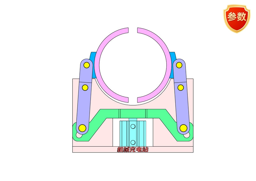 D0627 Round Workpiece Clamping Mechanism