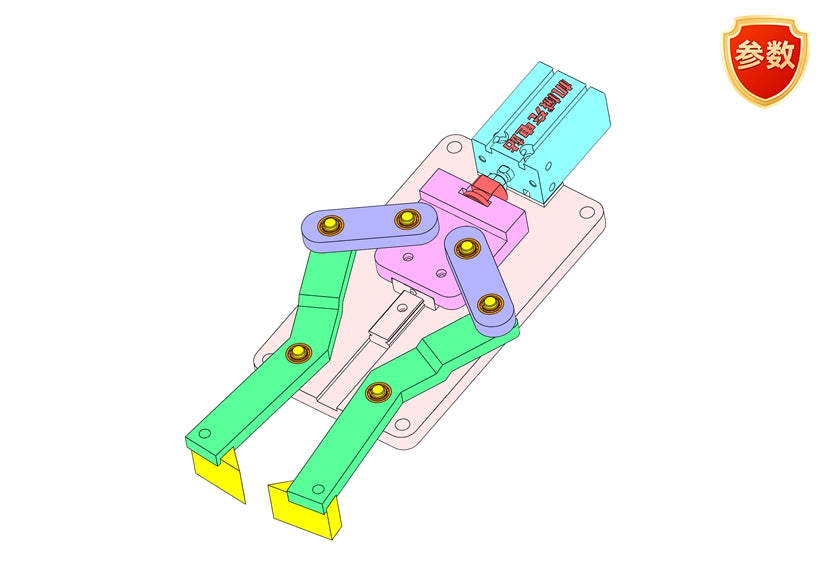 D0642 Pneumatic Scissor Mechanism