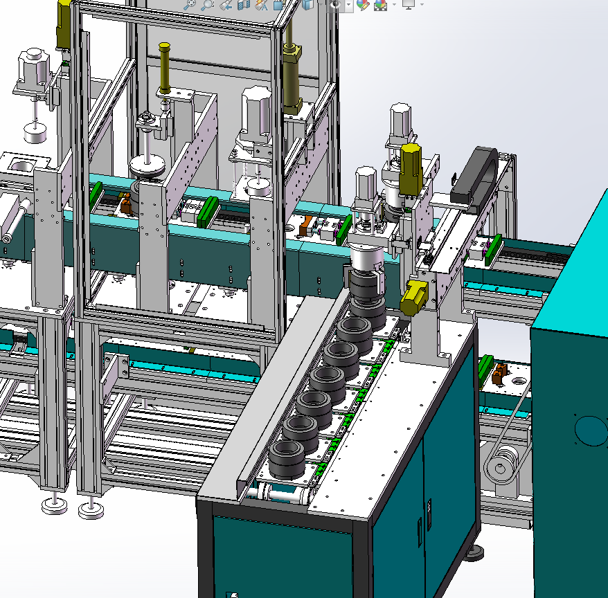 N301007 RP High-Power Molded Motor Assembly & Processing Automatic Line
