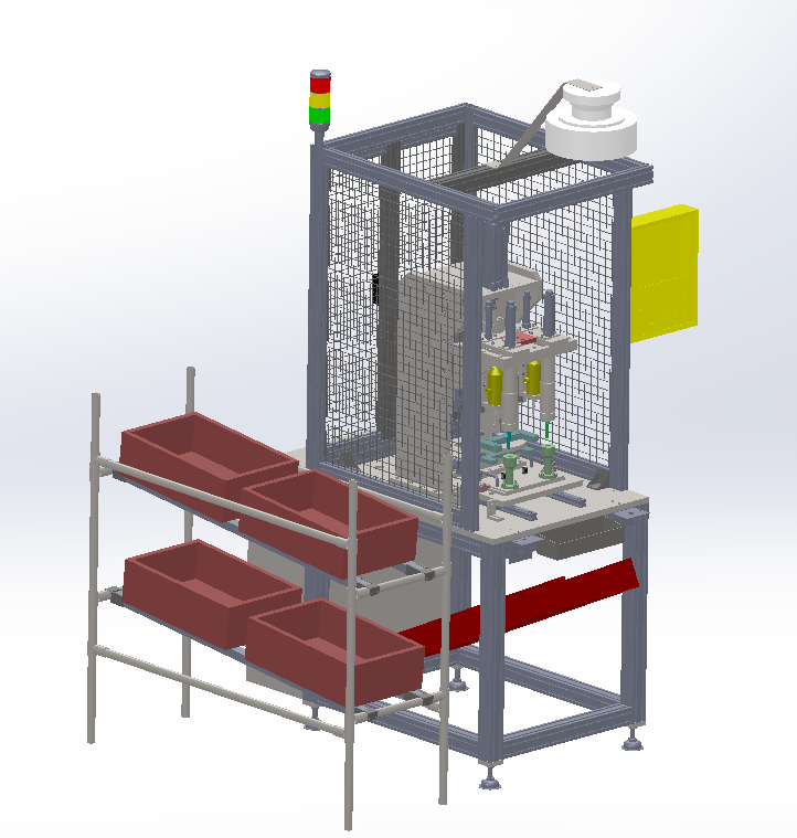 N301022 Two-axis Automatic Pin Oil Coating & Press-fitting Machine