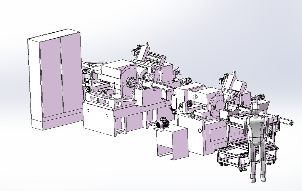 N301043 Full Automatic Feeding System Grinding Production Line