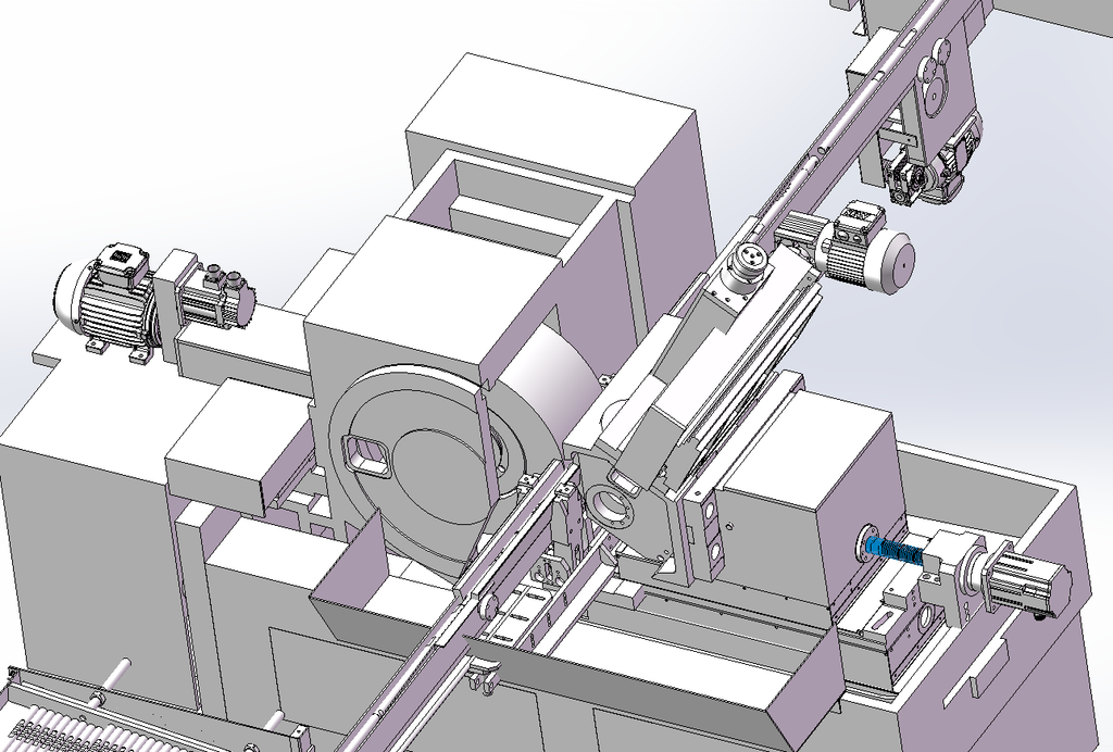 N301043 Full Automatic Feeding System Grinding Production Line
