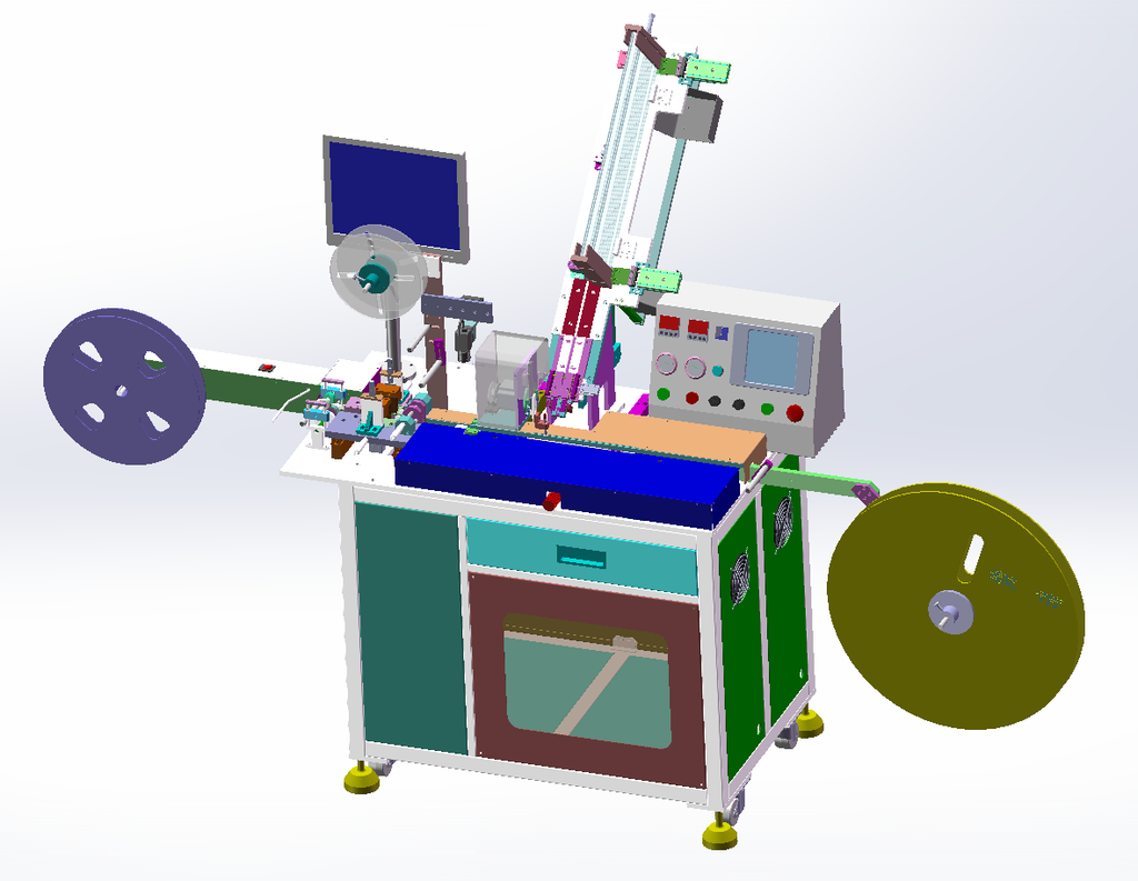 N301055 Semiconductor Full Automatic Taping Machine