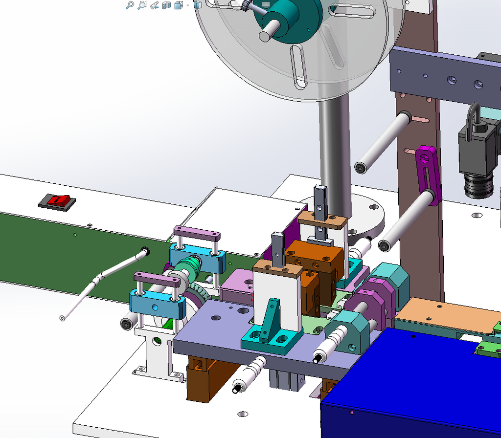 N301055 Semiconductor Full Automatic Taping Machine