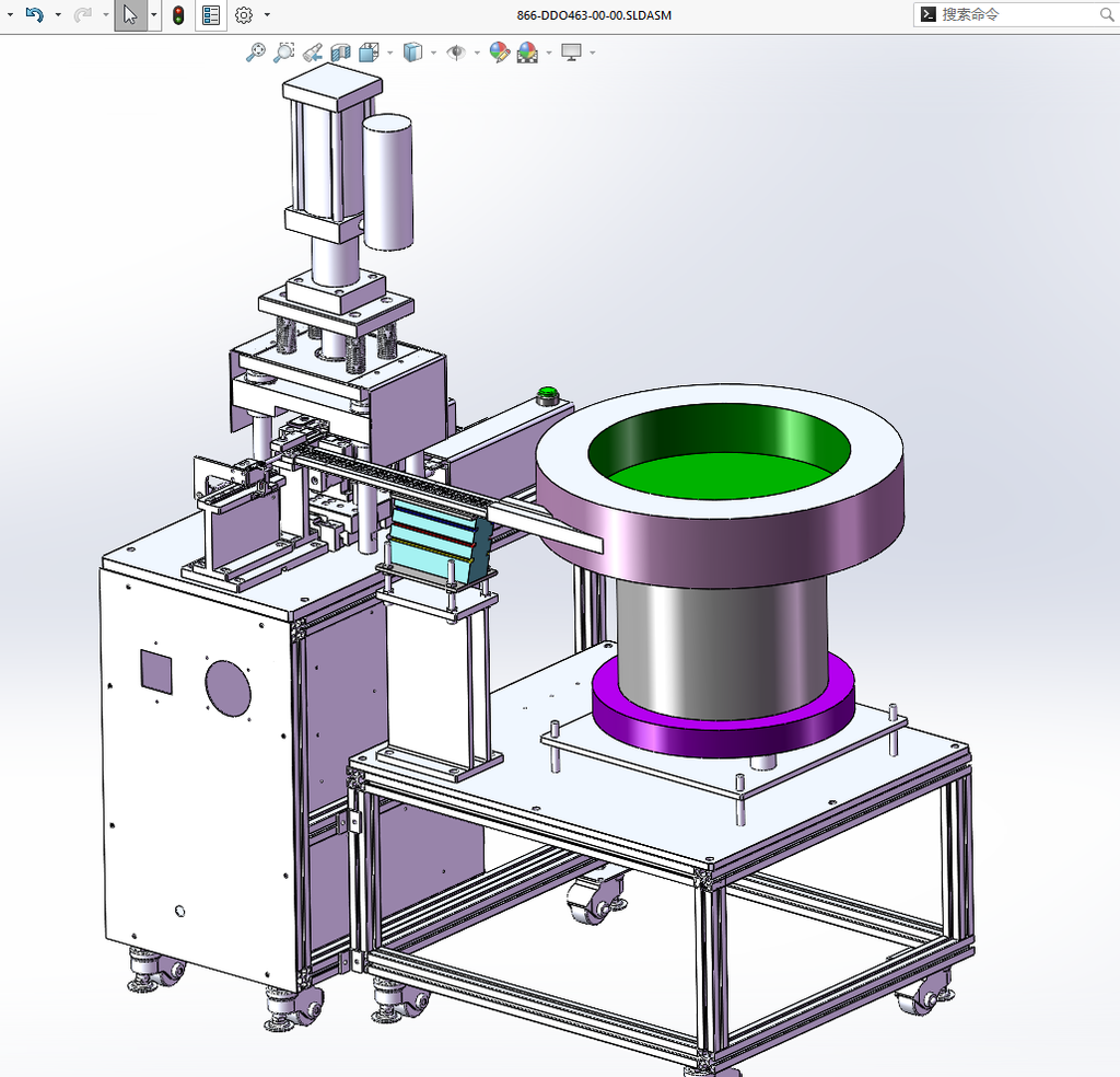 N301057 Semi-automatic Fiber Connector Assembly Machine