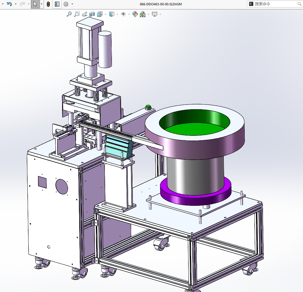 N301057 Semi-automatic Fiber Connector Assembly Machine