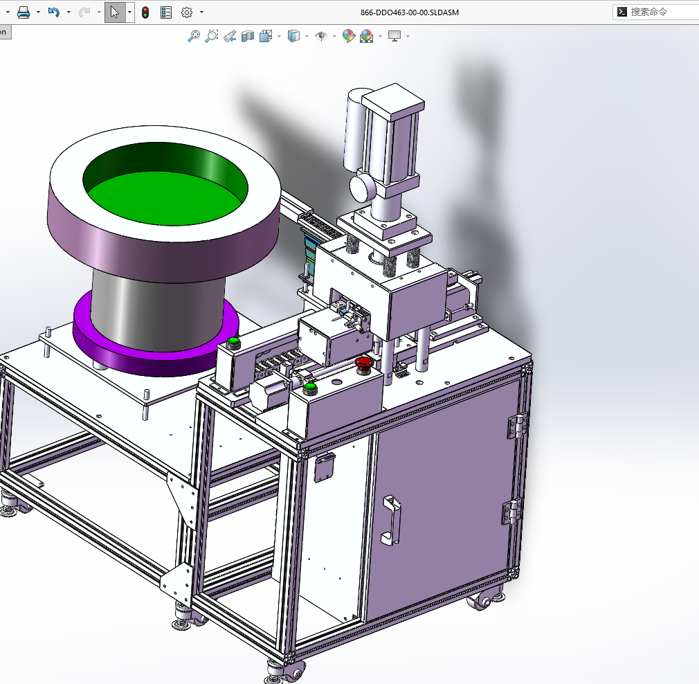 N301057 Semi-automatic Fiber Connector Assembly Machine