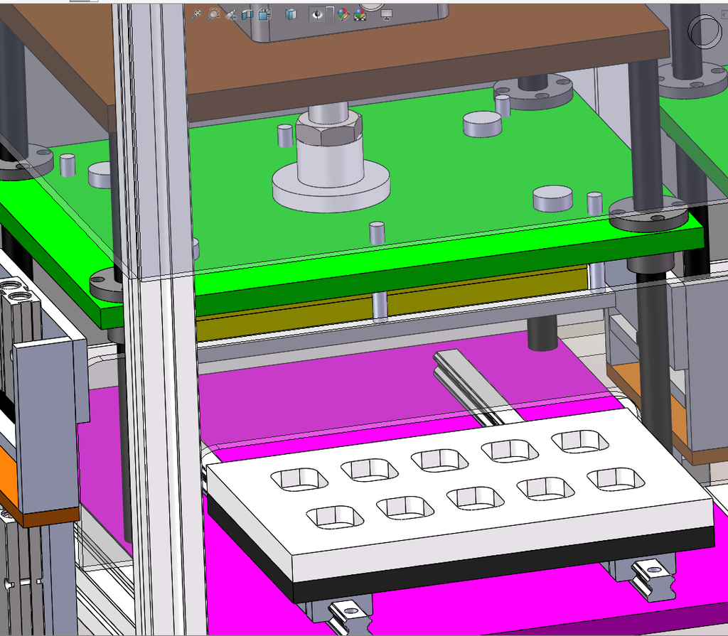 N301064 Double-station Hot Pressing Machine