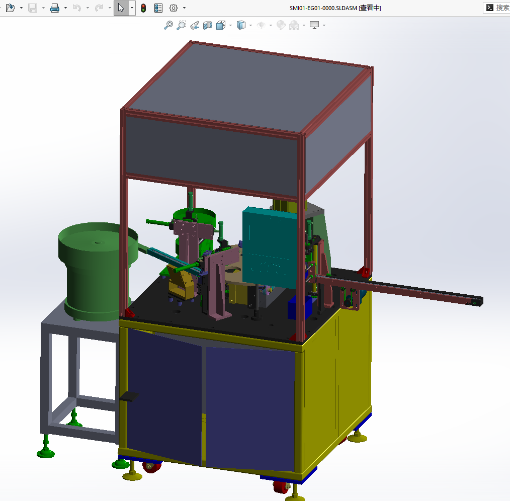 N301093 Spring Leaf Automatic Assembly Machine